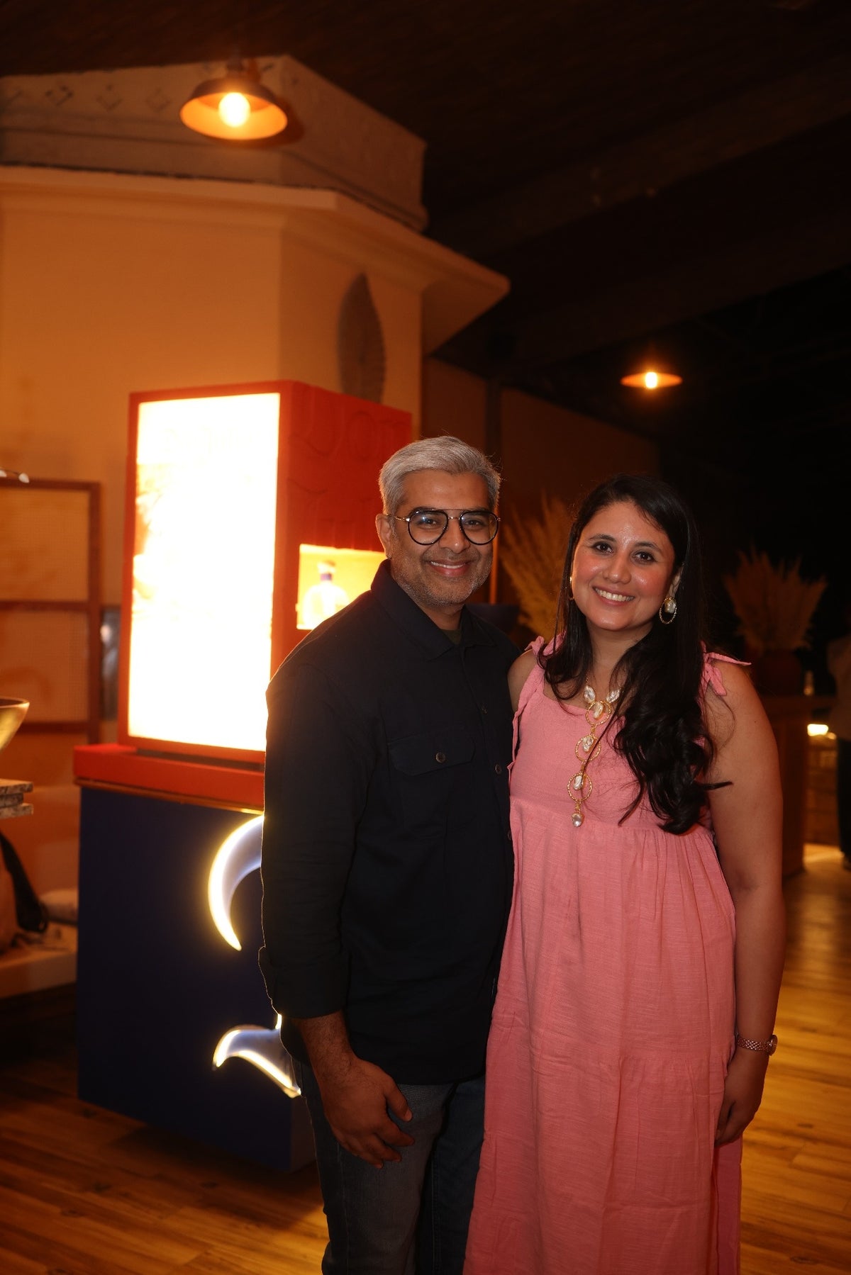 Anil Wadhwani & Muskan Wadhwani